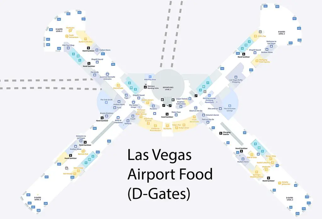 Las Vegas Airport Food (Where to Eat at LAS) - FeelingVegas